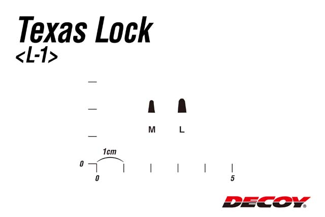 DECOY Texas Lock: размерный ряд